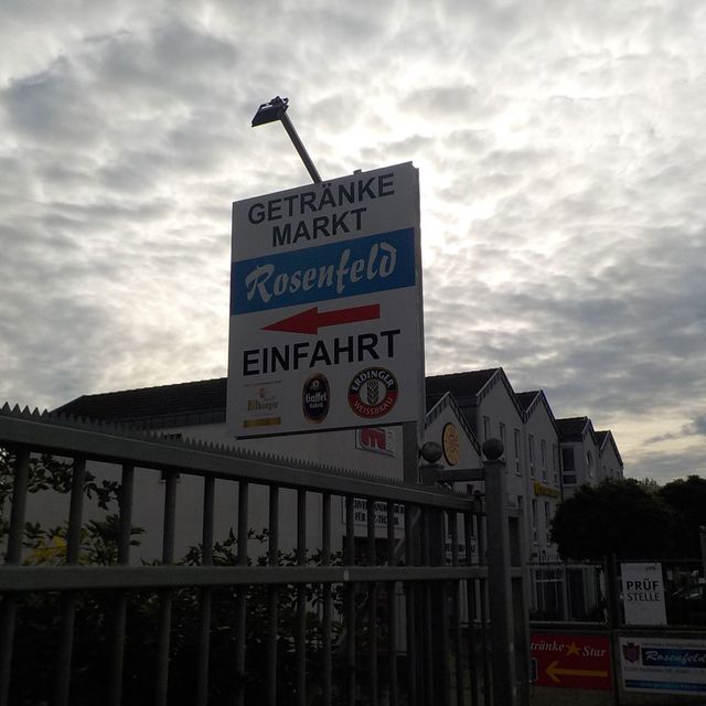 Mohr Werbung Schild Bild