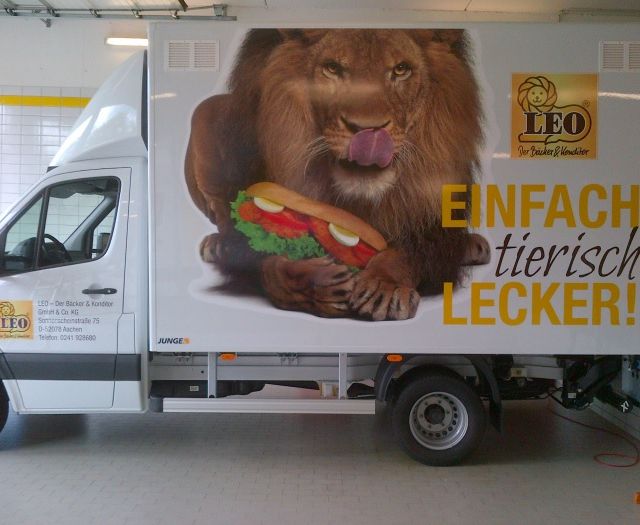 Mohr Werbung Carwrapping Bild